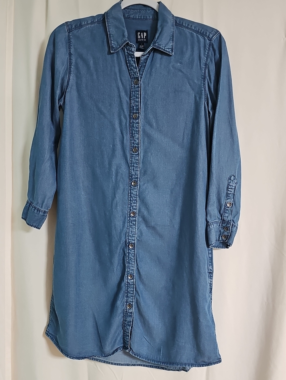 GAP Denim Shirt Dress - Blue